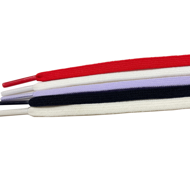 6mm Woven Flat Elastic Shoelaces