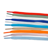 8mm Wide Colorful Polyester Flat Shoelaces