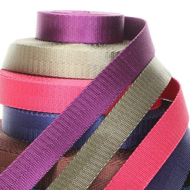 Nylon Herringbone Webbing for Sports Shoes/Casual Shoes/Sneaker/Sandals/Bags/Garment Accessories/Waist Belt/